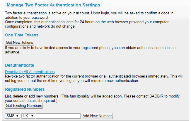You can generate one-time use codes if you anticipate not having access to your phone